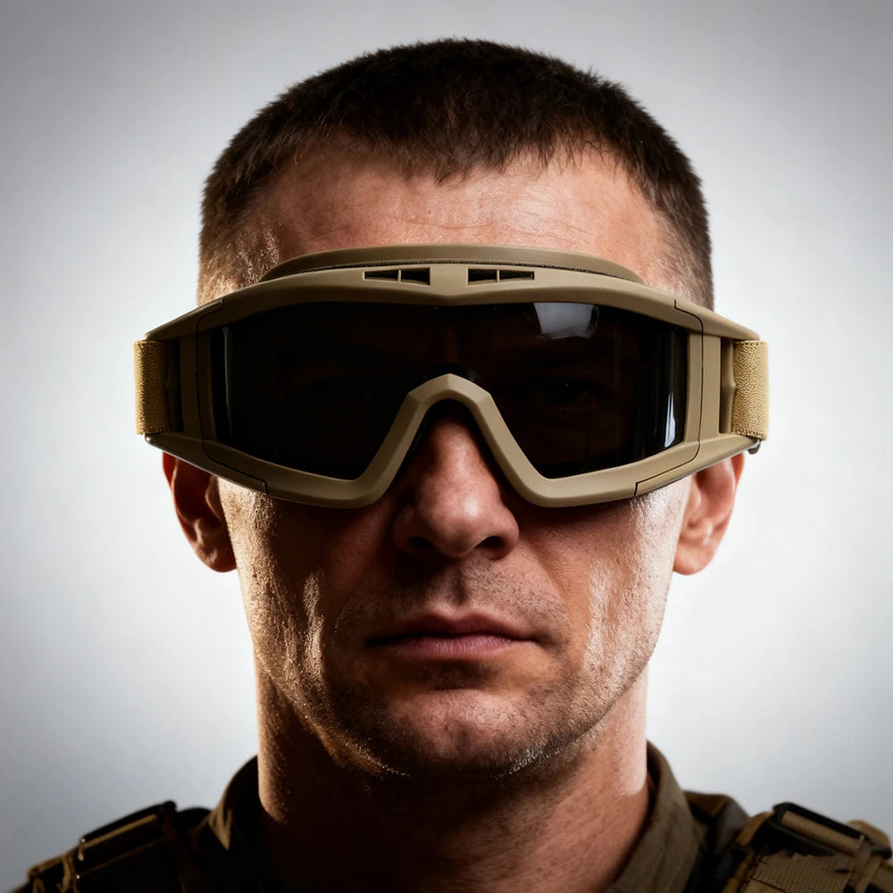 Men's Tactical Airsoft Paintball Prescription Sports Goggles
