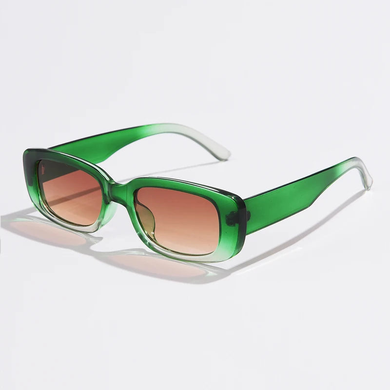 Men's UV400 Rectangle Designer Sunglasses