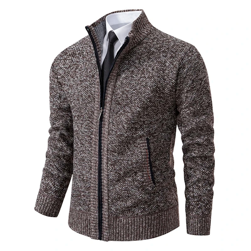 Men's Warm Casual Sports Coat Zipper