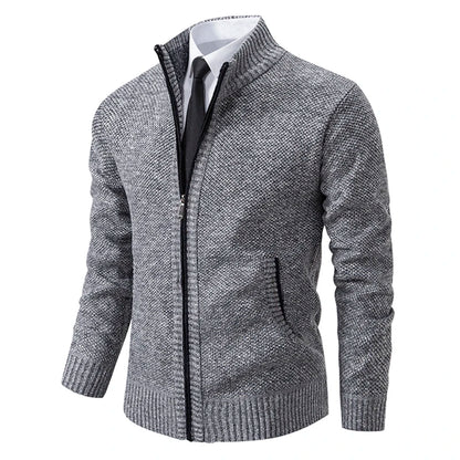 Men's Warm Casual Sports Coat Zipper