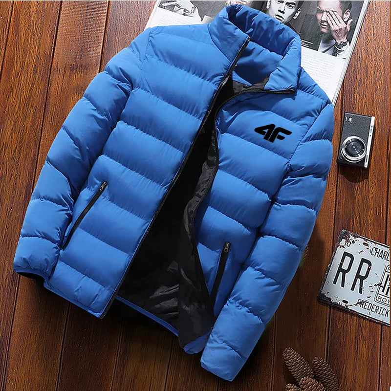 Men's Waterproof Windbreaker Warm Winter Coat
