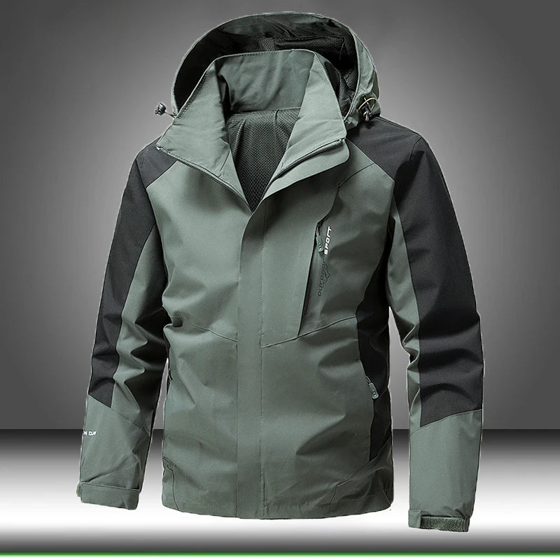 Men's Waterproof Military Windbreaker