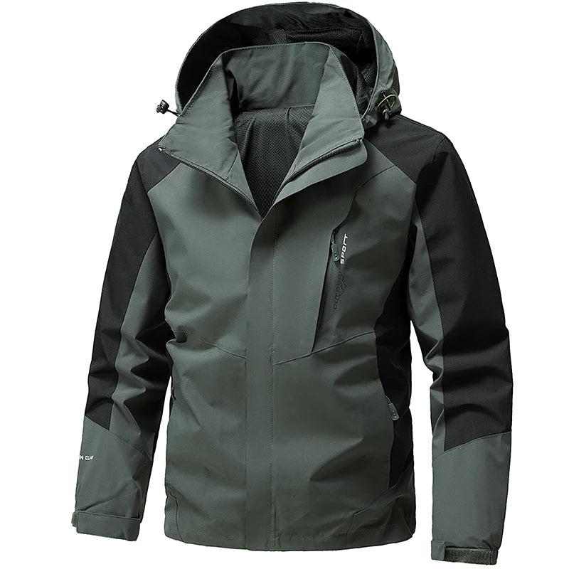 Men's Waterproof Military Windbreaker