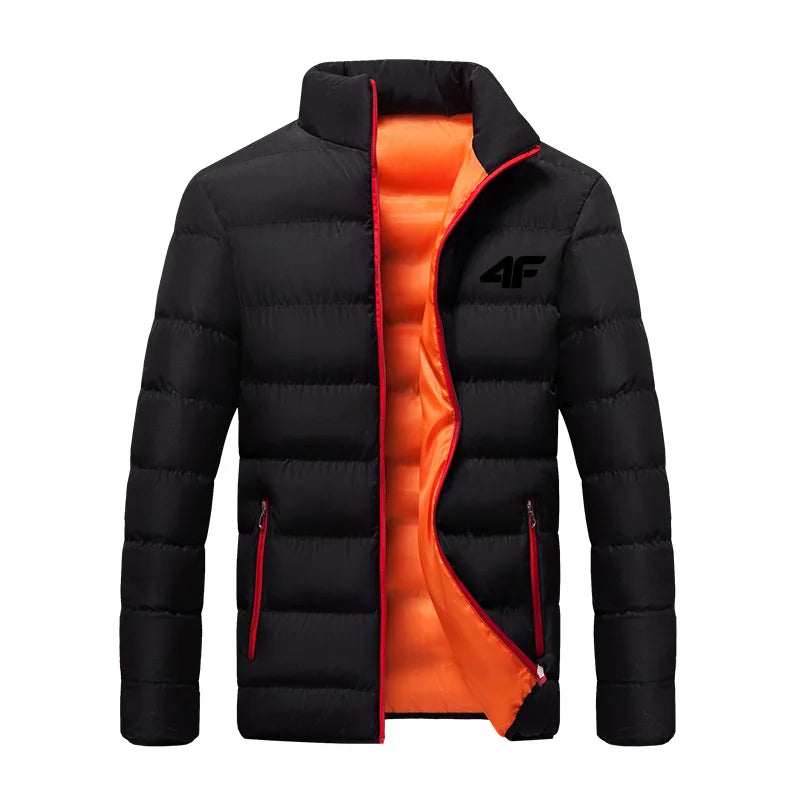 Men's Waterproof Windbreaker Warm Winter Coat
