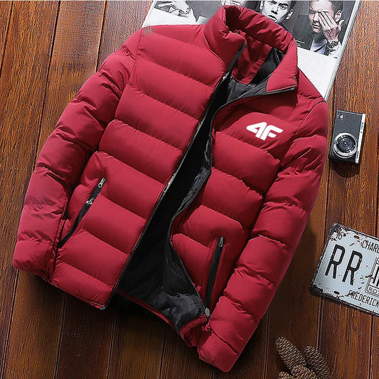 Men's Waterproof Windbreaker Warm Winter Coat
