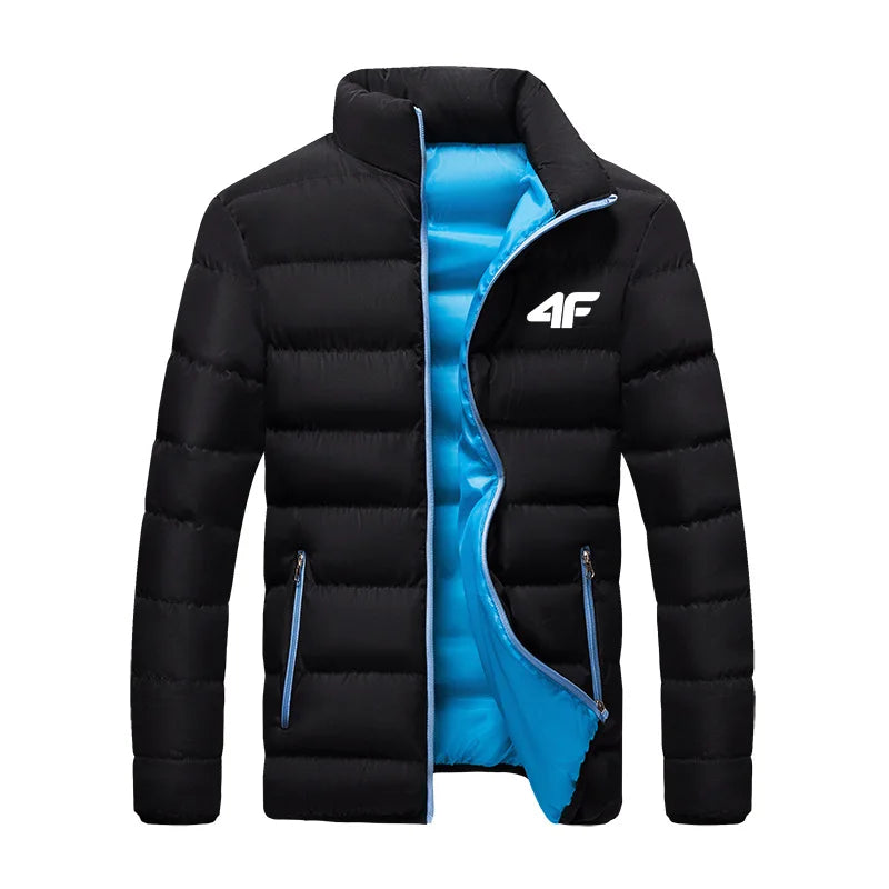 Men's Waterproof Windbreaker Warm Winter Coat
