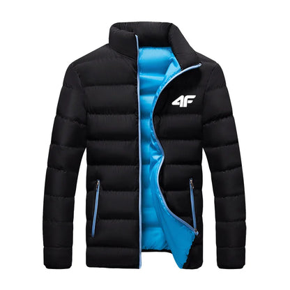 Men's Waterproof Windbreaker Warm Winter Coat
