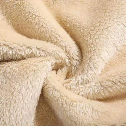 Men’s Winter Thicken Sherpa Pullover Sweatshirt
