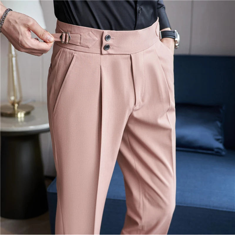 Men's High-waisted  Naples Casual Pants