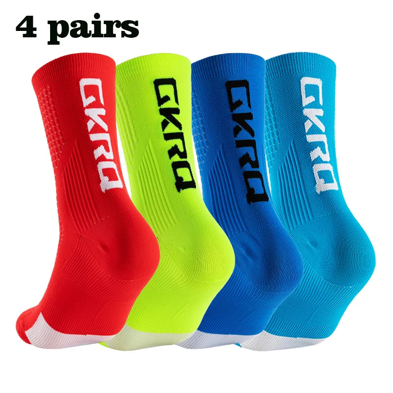 Men's Anti-Slip Knee High Running Socks