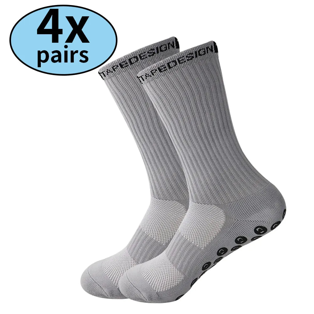 Men's Sports Anti Slip Soccer Grip Socks