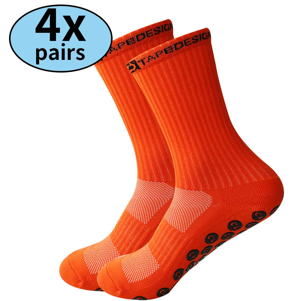 Men's Sports Anti Slip Soccer Grip Socks