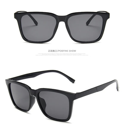 Men's Square Driving Shades Vintage Designer Sunglasses