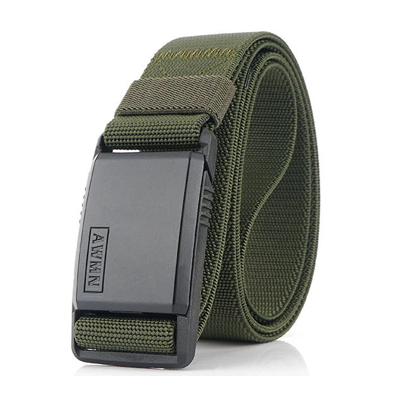Adjustable Metal Magnetic Buckle Belt for Men