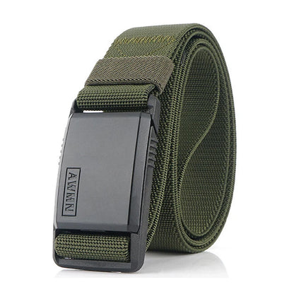 Adjustable Metal Magnetic Buckle Belt for Men