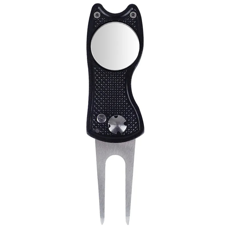 Metal Foldable Divot Repair Tool & Magnetic Marker