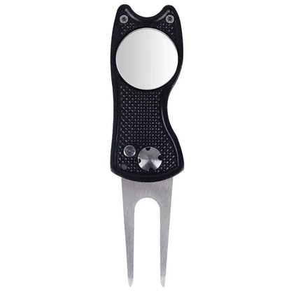 Metal Foldable Divot Repair Tool & Magnetic Marker