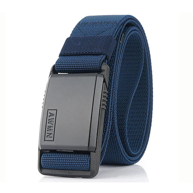 Adjustable Metal Magnetic Buckle Belt for Men