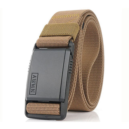 Adjustable Metal Magnetic Buckle Belt for Men