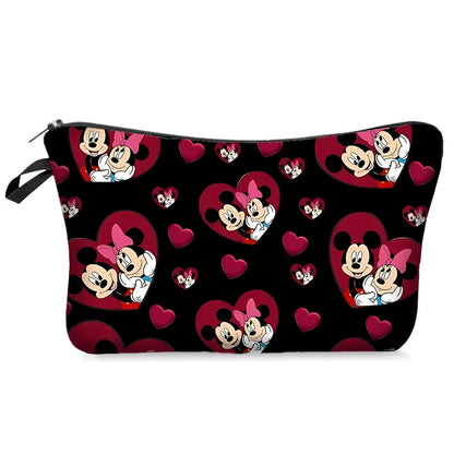 Mickey Minnie Cartoon Cosmetic Bag

