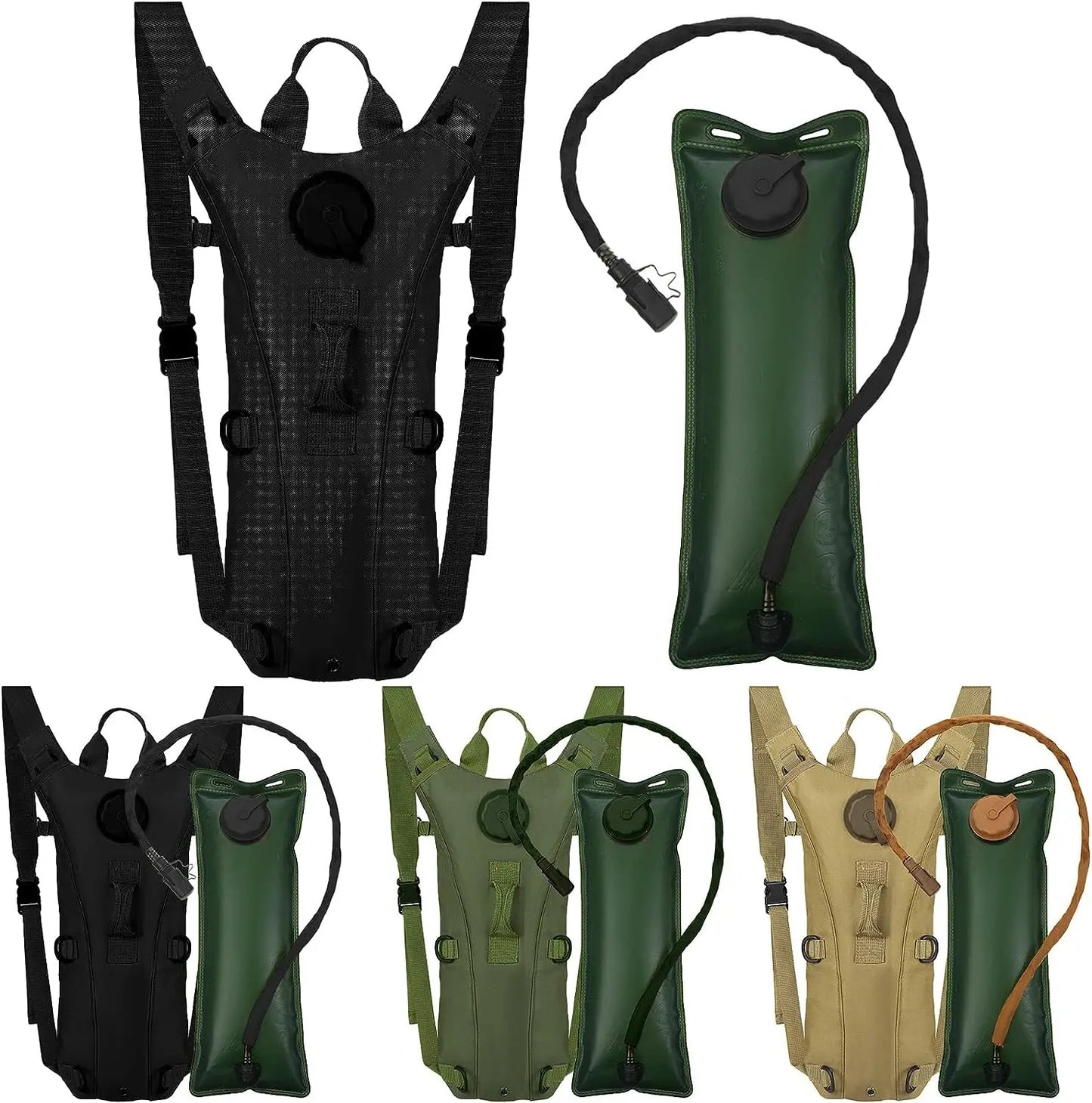 Military Tactical Hydration Pack with 3L Bladder
