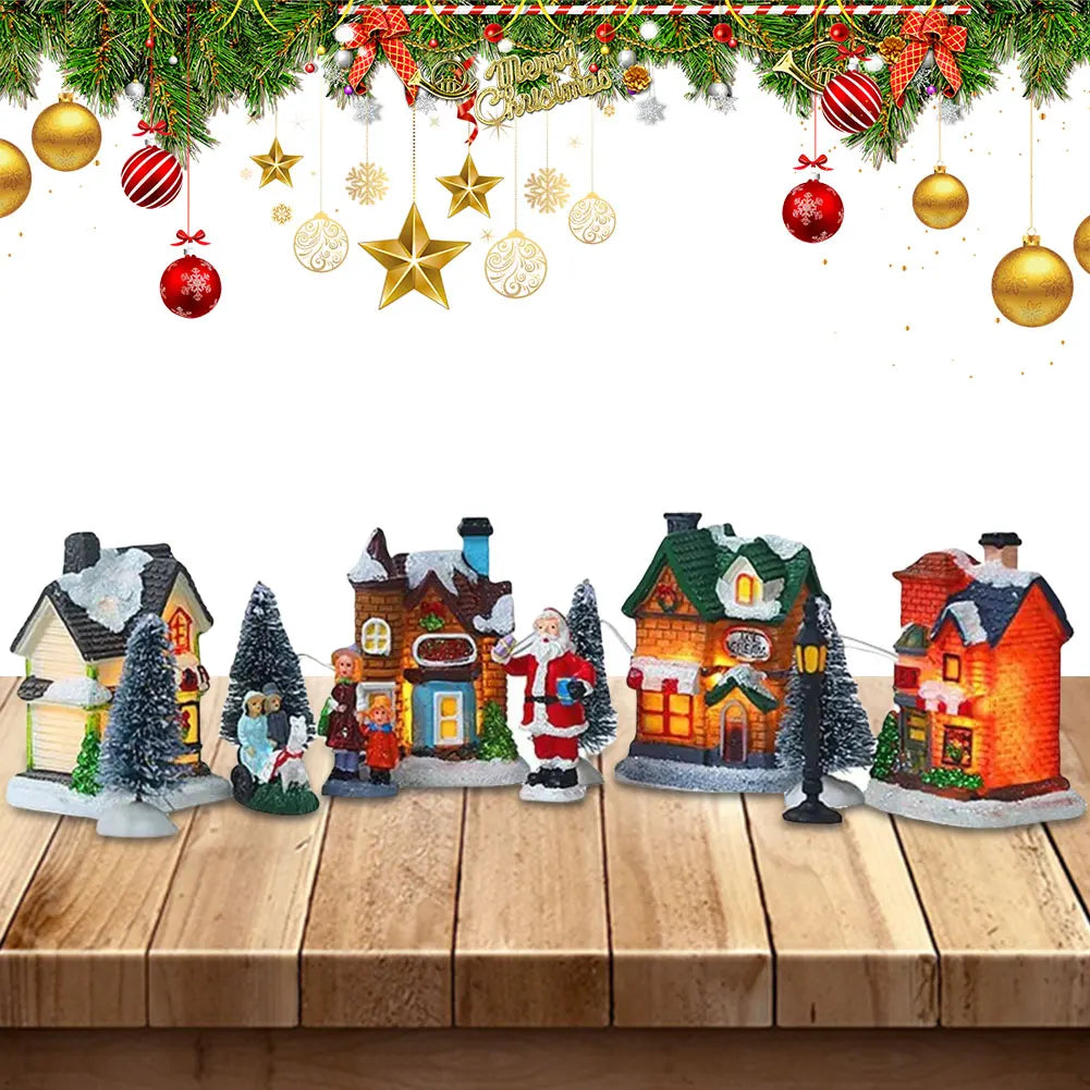 christmas village houses
