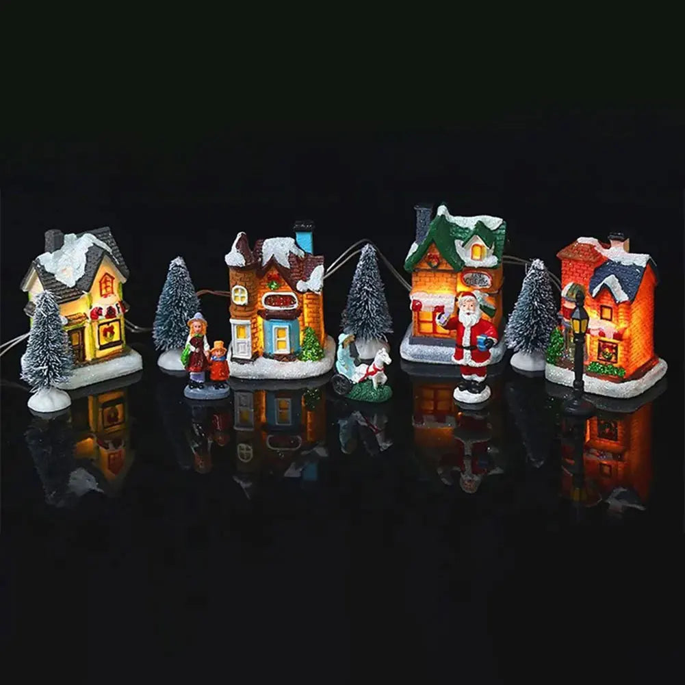 christmas village ornaments
