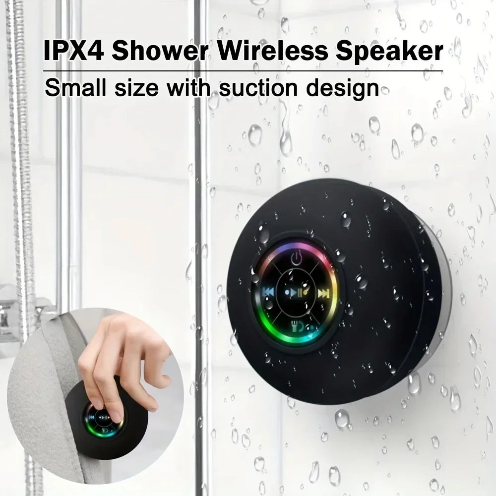 Mini Waterproof Bluetooth Shower Speaker