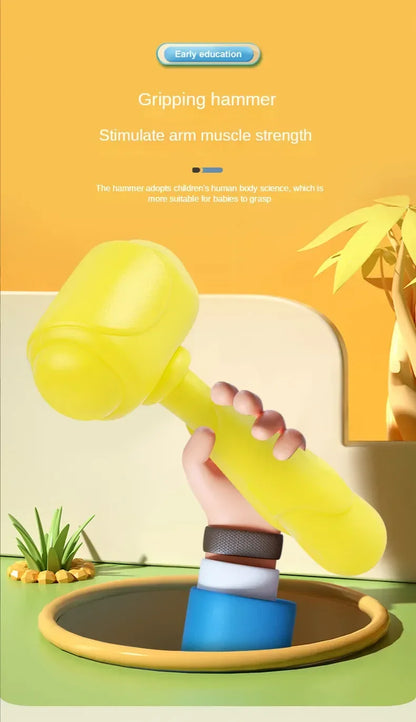 Whac-A-Mole Montessori Baby Toys Educational Animal Theme Knocking