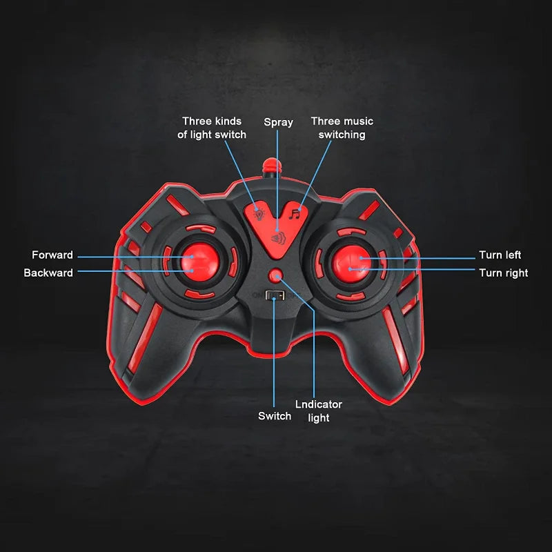 Monster Shark RC  Stunt Car with Sound & Light