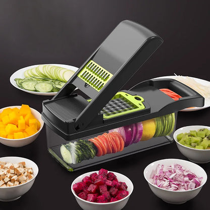 Multifunctional 16-in-1 Vegetable Cutter