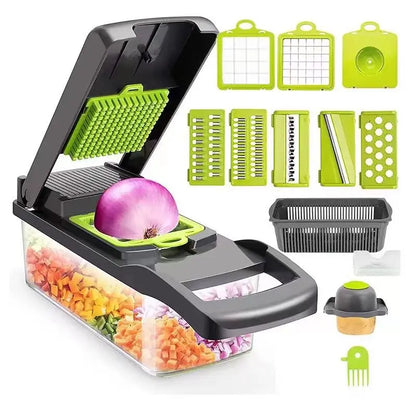 Multifunctional 16-in-1 Vegetable Cutter
