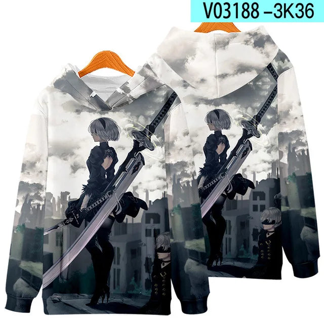 NieR 3D Fashion Hoodies & More
