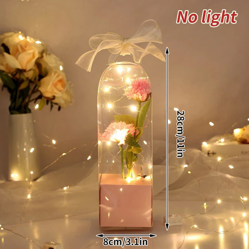 Eternal Gold Foil Rose - Creative LED Night Light Flower Valentine Gift
