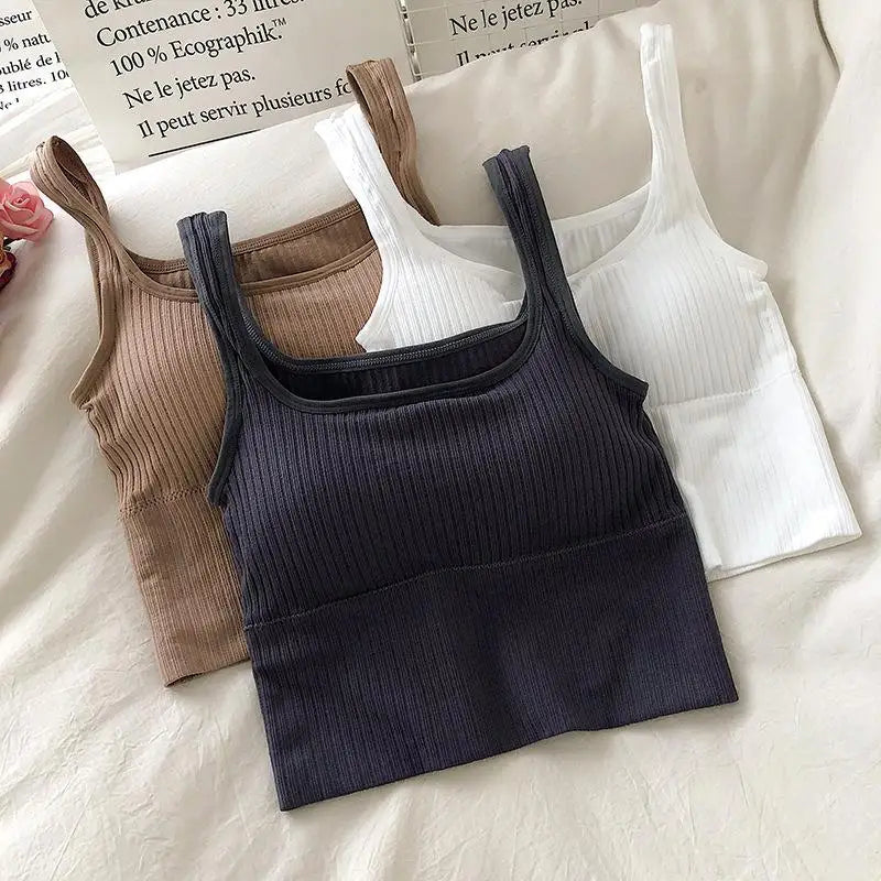 No Steel Ring Sports Bra


