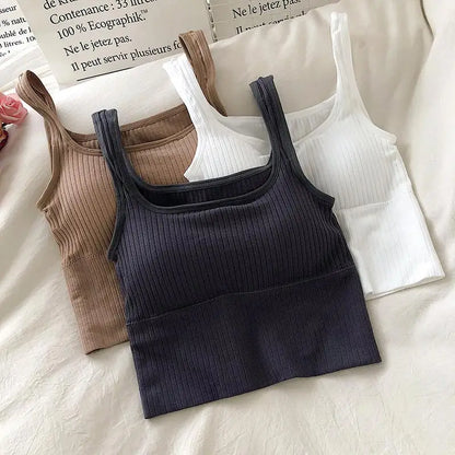 No Steel Ring Sports Bra

