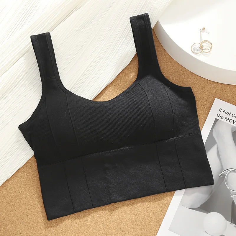 No Steel Ring Sports Bra

