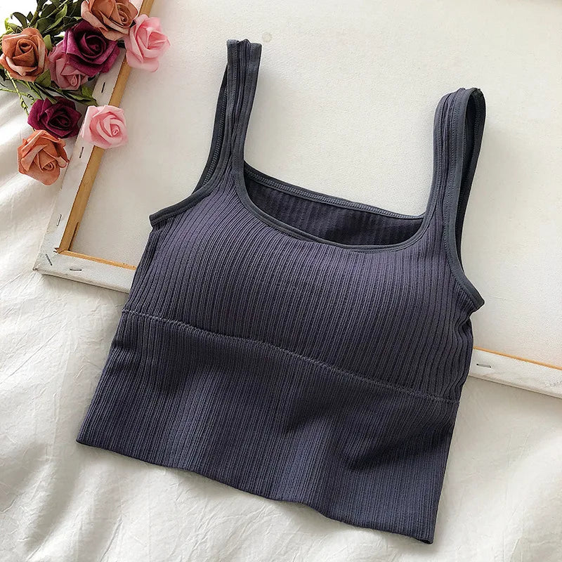 No Steel Ring Sports Bra

