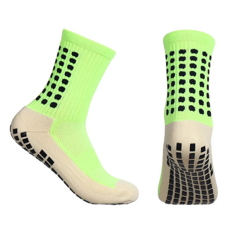 Non-Slip Silicone Bottom Outdoor Sports Socks for Men & Women