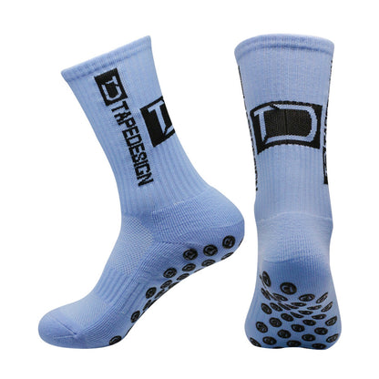 Mid-Calf Anti-Slip Sports Socks for Men