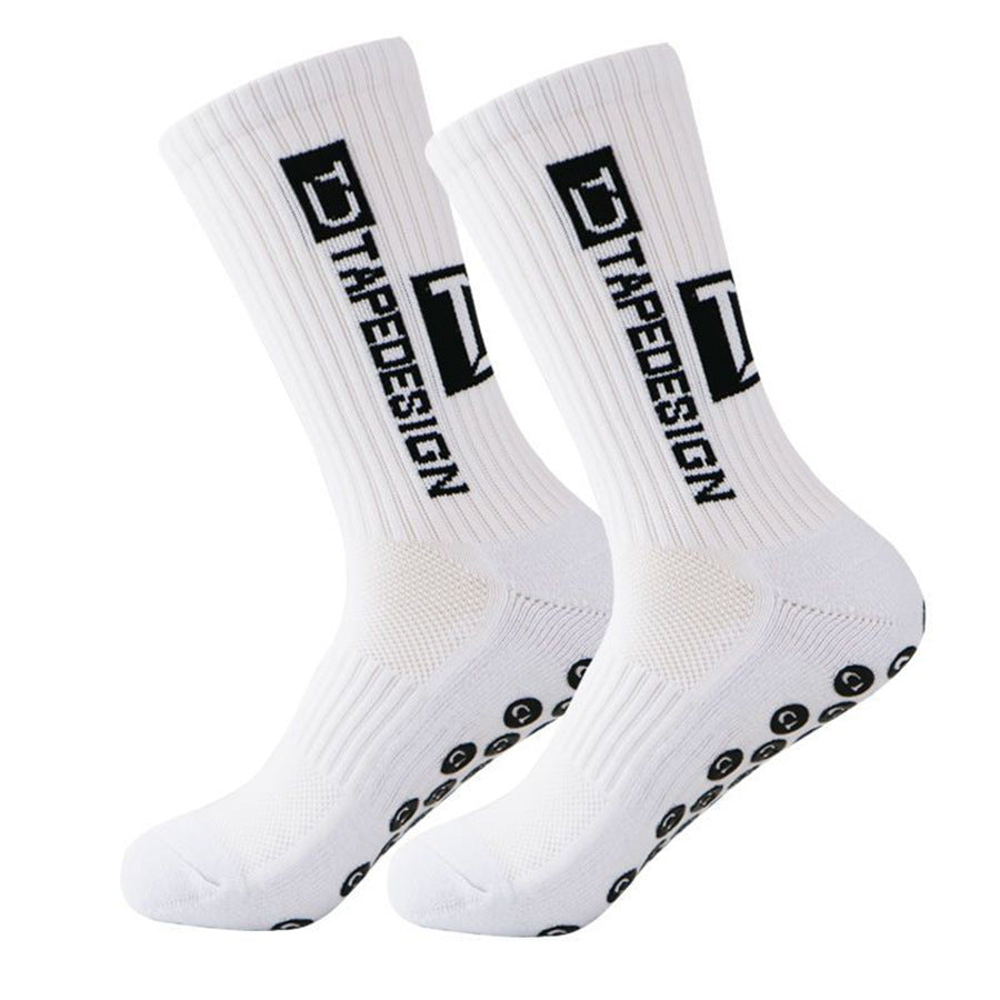 Mid-Calf Anti-Slip Sports Socks for Men