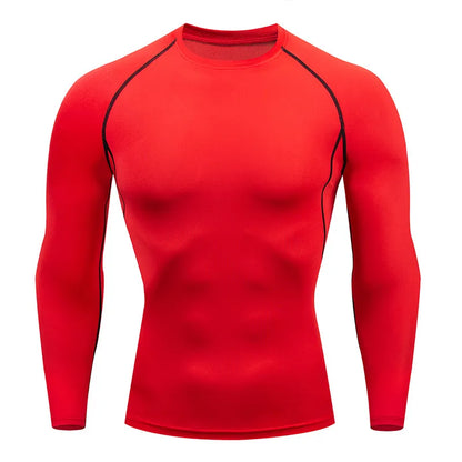 Outdoor Long Sleeve Workout T-Shirt for Men