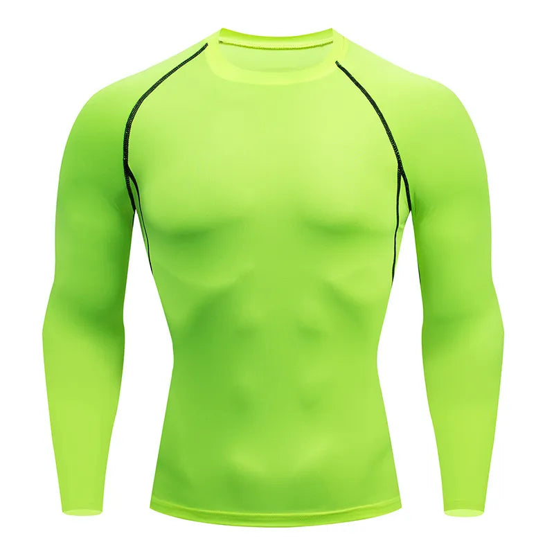 Outdoor Long Sleeve Workout T-Shirt for Men