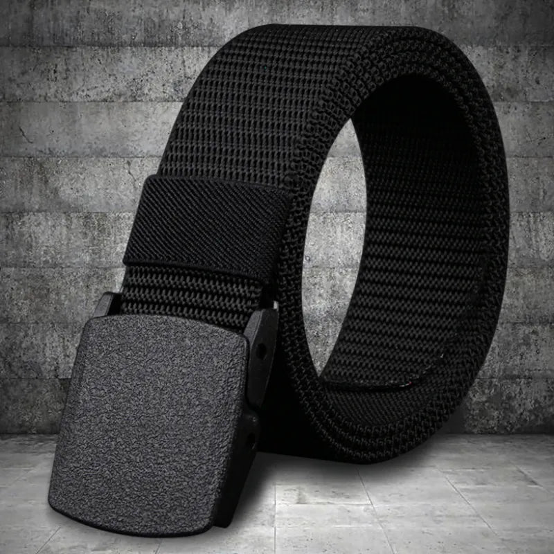 Outdoor Plastic Buckle Belt for Men & Women