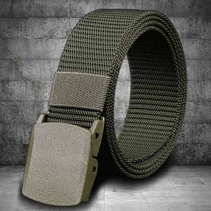 Outdoor Plastic Buckle Belt for Men & Women