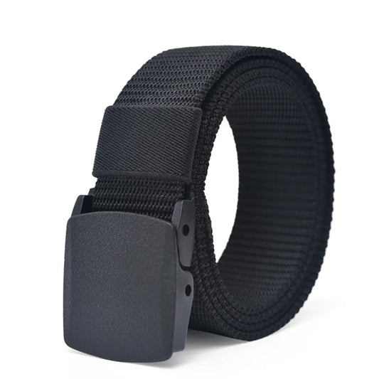 Outdoor Plastic Buckle Belt for Men & Women