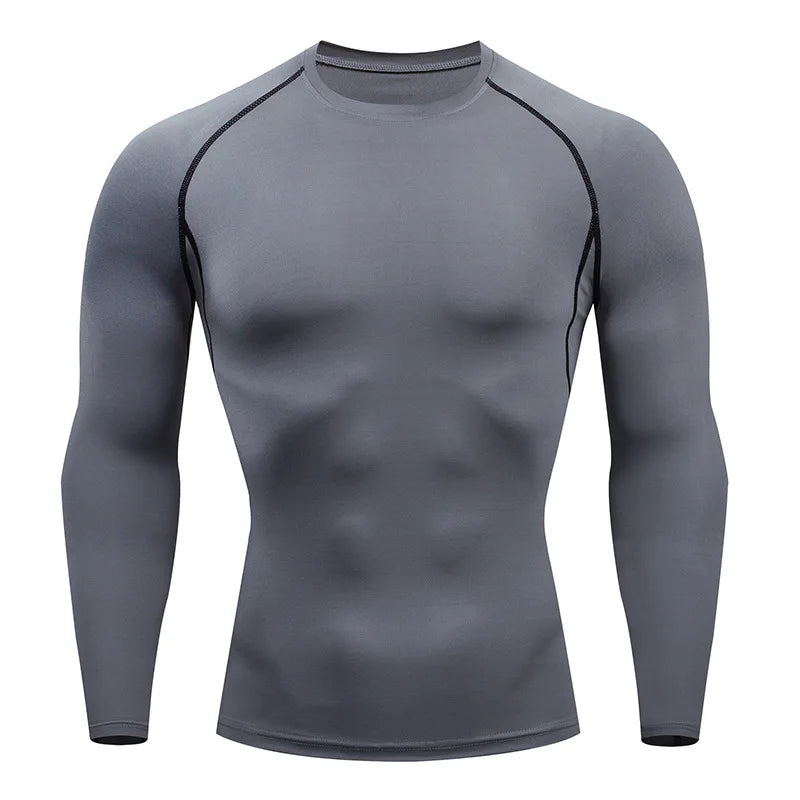 Outdoor Long Sleeve Workout T-Shirt for Men