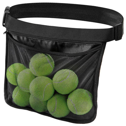 Outdoor Zipper Storage Waist Tennis Ball Bag