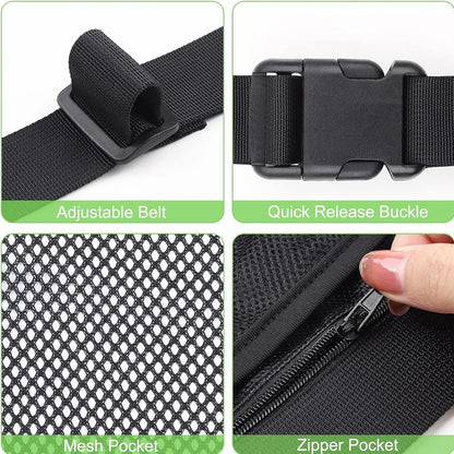 Outdoor Zipper Storage Waist Tennis Ball Bag