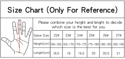 6 PCS Golf Gloves Men's Soft Breathable Pure Sheepskin Genuine Leather